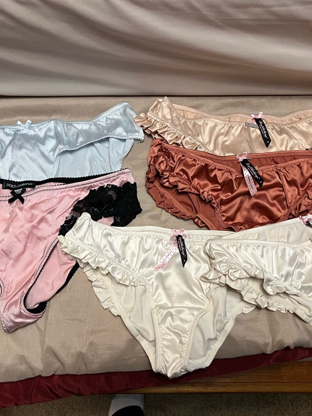 Sexy little things, Victoria secret & Dolce Gabbana Satin Bikini Panties